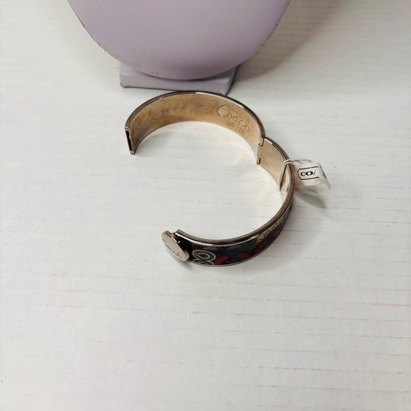 COACH Multicolor Three Quarter Poppy Bangle - Picture 7 of 10